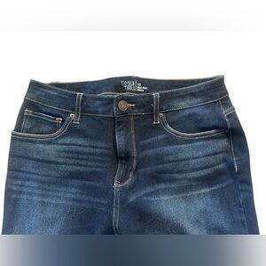 Time and Tru High Rise Skinny Jeans - Womens Size 10 - Dark Wash